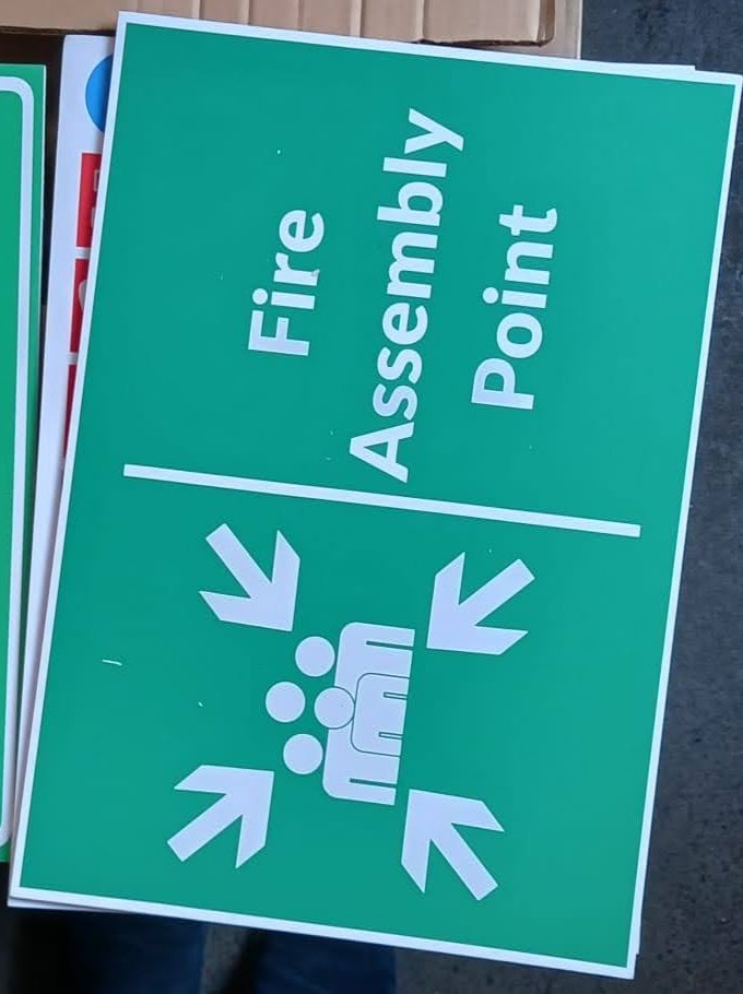 Fire Assembly Point Sign
